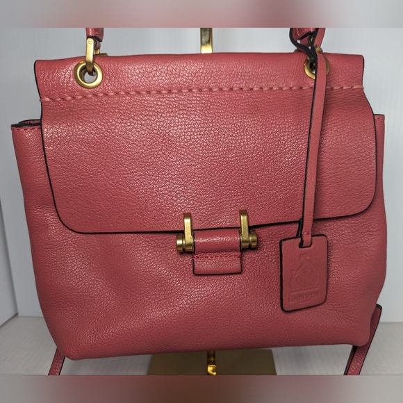 Lanvin mauve pink essential Smooth Calfskin Top Handle Shoulder Bag - Picture 2 of 10